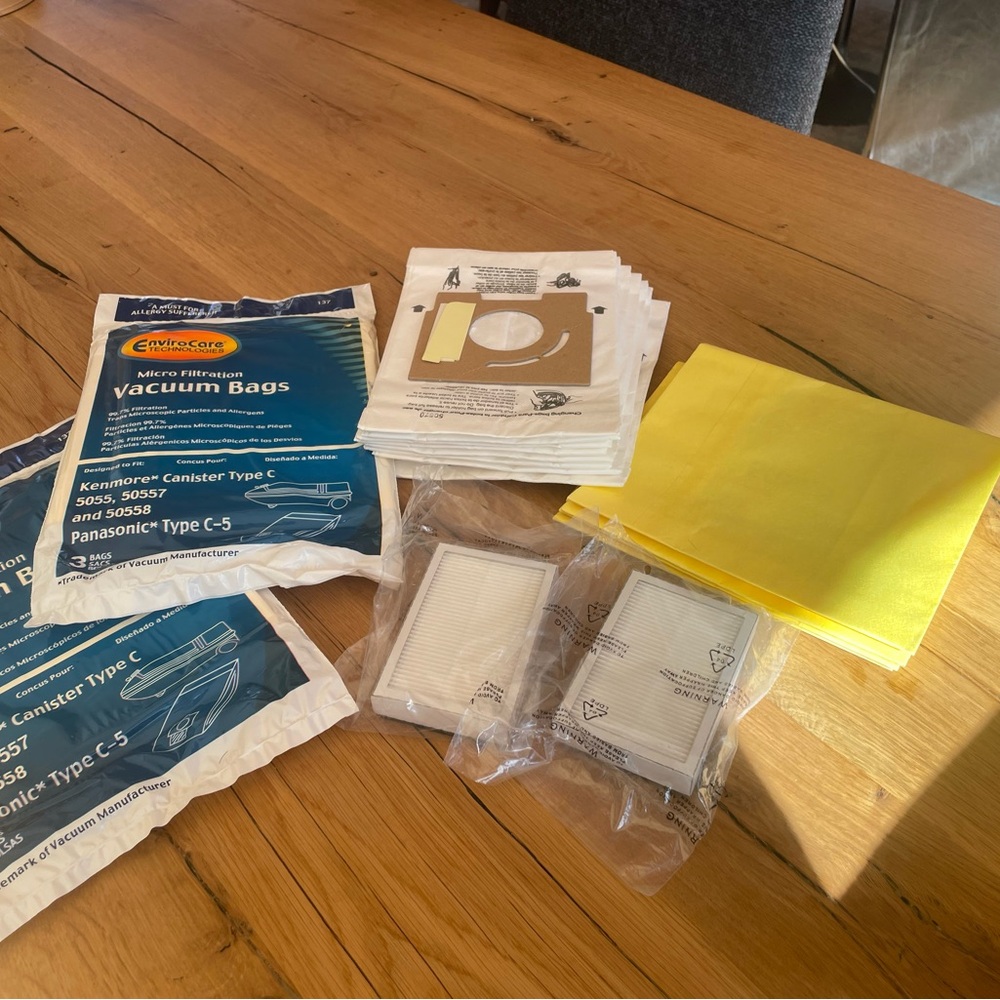 Envirocare Vacuum Bags and Filters Set